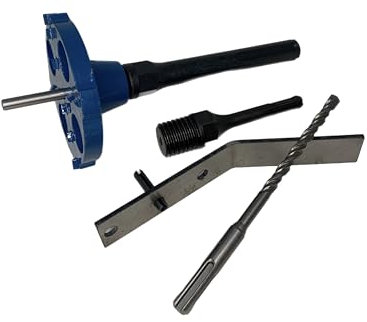 Quadcut BrickMaster Electrical Socket Box Sinker Tool For Hard Materials (SDS Plus)