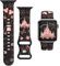 Finoriss Braccialetto con incisione dei cartoni animati, compatibile con Apple Watch, 41 mm, 40 mm, 38 mm, da donna, in silicone, carino e colorato, per iWatch serie SE/9/8/7/6/5/4/3/2