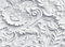 ReWallpaper Papier Peint Adhesif Mural Floral Blanc Papier Adhesif pour Meuble Vintage Fleurs 3d Effet Salle de Bain Rouleau Adhesif Decoratif pour Mur Tapisserie Autocollante Murale Fleurs 44.5cm×3m