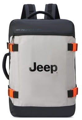 DELSEY PARIS Jeep - JS007C - Sac A Dos Souple 57 cm x 38 cm x 21 cm - 47 L - XS - Bruine Grise
