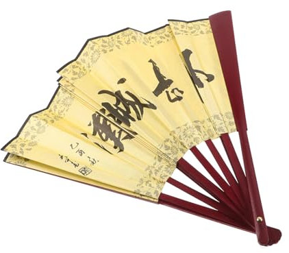 MAGICLULU Hand Painted Folding Fan Handheld Fan Hand Fan Hand Held Fan Bulk Fans for Party Favors Party Folding Fan Foldable Fans Bulk Party Favor Fans Chinese Fans Folding Fan Pine Wood