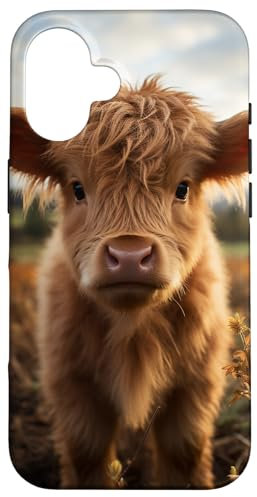 Highland Cow Case for iPhone 16
