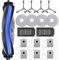 Zubehörset für Ecovacs Deebot T50 PRO Omni/ T50 Omni/T50 MAX PRO Omni, Saprdii 1* Hauptbürste 6*Staubbeutel 4*Wischtücher 2*Filter 4*Seitenbürsten, Ersatzteile Saugroboter Zubehör