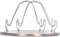 Camping Toaster for Gas Stove Folding Camp Stove Toaster Portable Stainless Steel 4 Slice Propane Bread Rack Holder for Camping Fishing Hiking For Gas