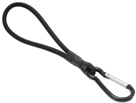 Elastisches Seil, Bungee-Seil, Karabinerhaken, dehnbar, stark, einfache Verwendung, für Zelte, Planen, Ausrüstung und andere Ausrüstung beim Camping, Wandern oder Outdoor-Aktivitäten, 21,6 x 3,2 cm