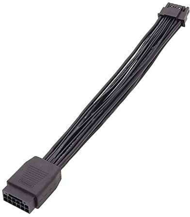 Laikoutd Scheda Grafica 16pin Cavo Estensione Maschio E Femmina PCI-E 5.0 12VHPWR A 16 Pin Connettore CPU Estensione proprietà 16AWG