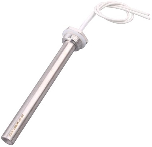 DN25 Cartridge Immersion Heater Stainless Steel 304 Water Rod 3kw Tubular Heating Element 220V