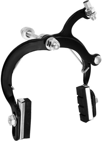 KALLORY Bremssattel Vorderseite Fahrrad Retro aus Metall mit Vielseitiger Kompatibilität und Einfacher Installation Stilvolles Design für Felgenbremse am Rennrad vorne