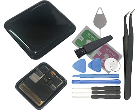 Wiffe 38 mm 42 mm LCD Display für Digitizer Baugruppe, Ersatz für AppleiWatch 2 Generation, für Smart Watch, Stift, für Telefon, Autoradio, Radio, Tablets, Monitor mit LCD