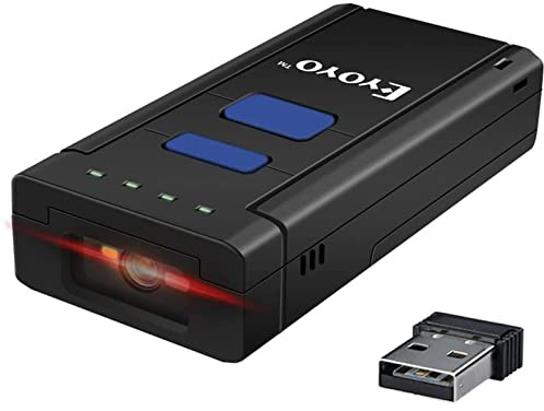 Eyoyo Mini Bluetooth Handscanner Barcode-Leser 1D CCD kabellos tragbar