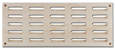 Lüftungsgitter Design aus Espenholz