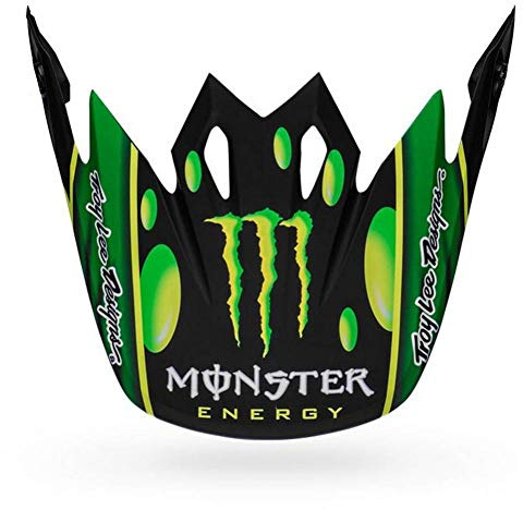 BELL MX-9 Visier Offroad Motorradhelm Zubehör - McGrath Showtime Replica matt schwarz/grün