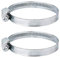 Lot de 2 colliers de serrage réglables Ø 40-60 mm