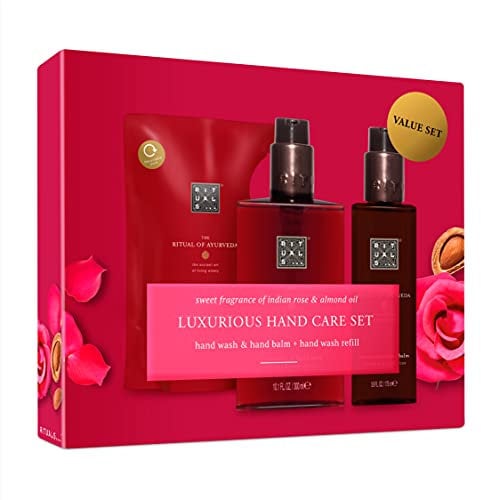 RITUALS AYURVEDA Geschenkset für unisex Erwachsene, Box mit 230g, enthält Indische Rose, für Kopf und Körper, pflegt die Haut mit hochwertigen Inhaltsstoffen, empfohlen für Bad & Dusche
