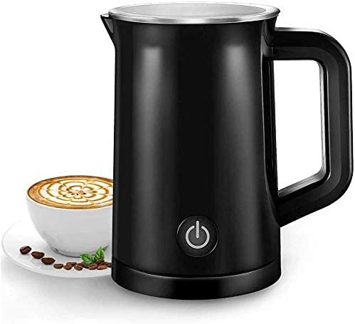 HMTE Montalatte Montalatte Elettrico Montalatte Montalatte in Acciaio Inox con Funzione Latte Caldo Freddo Schiumatore Automatico Scaldalatte 109