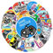 Gamepad Aufkleber Gamepad Sticker Set 50 Stücke Niedlich Deko für Auto Laptop Skateboard Fahrrad Moped Motorrad Fahrrad Computer,Geeignet für Erwachsene Kinder