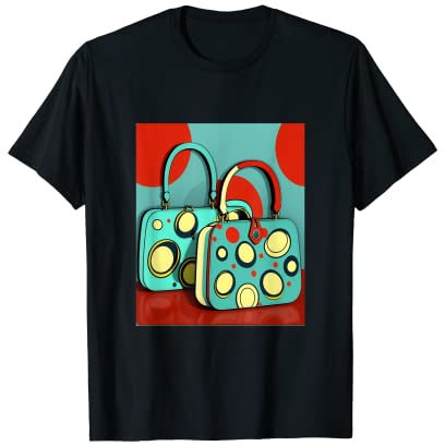 Handtasche Framer Pop Art Handtasche Liebhaber T-Shirt