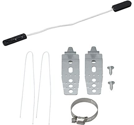 BQLZR Cavo cerniera per lavastoviglie e staffa di montaggio con kit morsetto di ricambio per LG