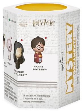 Hallmark Harry Potter Set 2 Mystery Christmas Ornaments, 2er Set, bruchsicher, Kunststoff, Hängend, Weihnachten, Halloween
