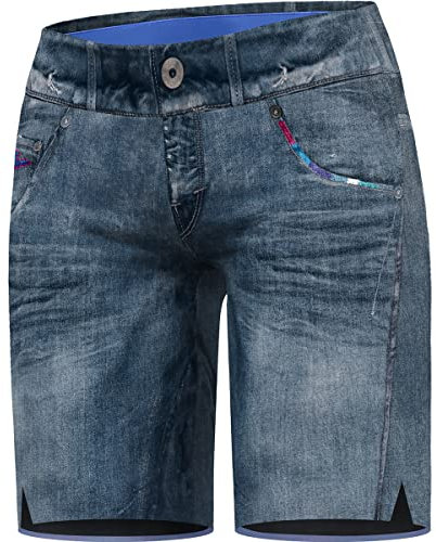 Crazy Damen Wonder Magic Shorts, Print Light Jeans, M