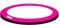 Baunsal® Trampolin Randabdeckung Ø 427 cm mit 26 cm breite in pink-schwarz und 20 mm dick uv-beständig reißfest Trampolin Ersatzteile Trampolin Schutzrand für das Trampolin Outdoor