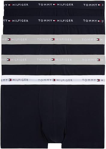 Tommy Hilfiger Herren 5er Pack Boxershorts Trunks aus Baumwolle