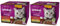 Whiskas Pure Delight Klassisches Ragout in Gelee Portionsbeutel 24x85g (2 Packungen) Hochwertiges Nassfutter für ausgewachsene Katzen in 48 Portionsbeuteln