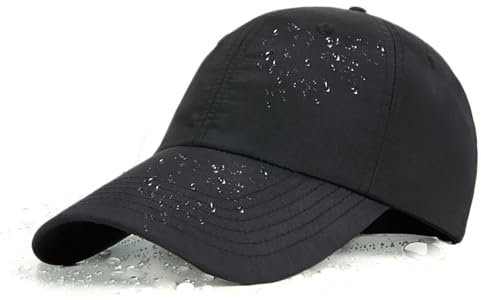 YAMEE Baseball Cap Unisex wasserdichte,Baseballkappe Herren Outdoor-Hut Schnell trocknender,Sonnenhut Basecap Herren Atmungsaktiven,Sommer Mützen für Herren