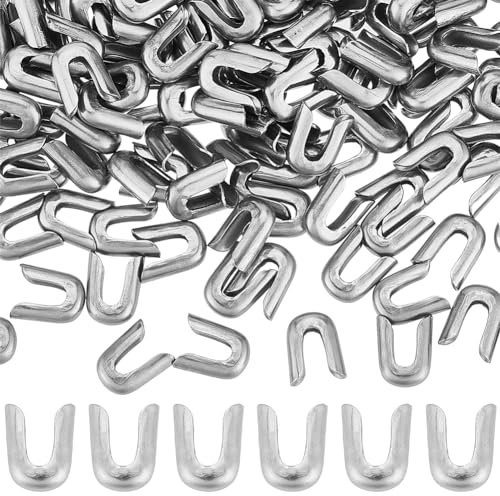 GORGECRAFT 160Stk 5mm Spiralstäbchen-Nähspitzen Korsett-Stäbchenkappen Edelstahl-Spitzenabdeckungen Für Spiralstäbchen Zum Selbernähen Kostüm Brautkleider Kleider Shapewear Stützstreifen Zubehör