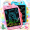 Sanfant 10 Inch Pink or Blue LCD Toddler Writing Tablet, Unicorn Toys Drawing Pad for 3-8 Year Old Boys & Girls, 70.69 sq. in. Active Surface, 1.5 lbs, USB Connectivity, Stylus Included