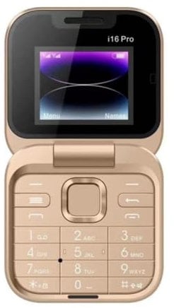 Flip6 Teléfono móvil GSM plegable con capacidad para 4 tarjetas SIM, pantalla de 2,4 pulgadas para ver las llamadas, botón de linterna, marcación por voz, velocidad popular, teléfono móvil U2M5,