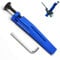BININIU Bremskolbenpresswerkzeug für Shimano Fahrrad Scheibenbremse Bremssattel Kolben, for Shimano 2 Pistons/4 Pistons, Width 2.4cm, Universal,Blue Color
