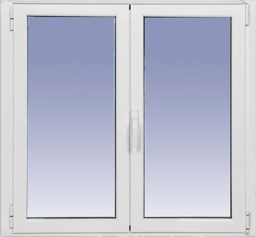 Ventanastock Ventana Aluminio 1200x1200 Practicable Oscilobatiente 2 hojas
