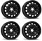 4x Alcar Stahlfelgen 4-7461 6.5Jx16 ET47 5x108 kompatibel mit Peugeot Partner