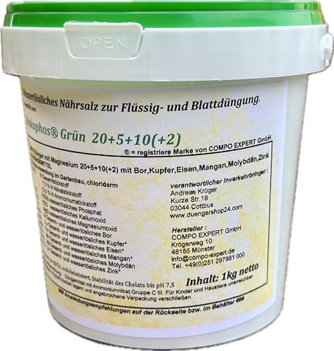 1 kg Abfüllung aus Hakaphos® Grün 20+5+10(+2)
