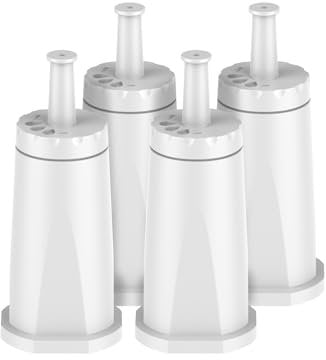 GLACIER FRESH Wasserfilter für Sage® Kaffeevollautomat Barista Express Pro Oracle Touch Impress,Kompatibel mit ClaroSwiss Water Filter für SES875/SES876/SES878/SES880/SES920/SES980/SES990(4 Stück)