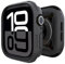elkson Quattro - Funda resistente compatible con Apple Watch de 46 mm, para Apple Watch y iWatch Series 10 X, funda protectora duradera de grado militar, flexible a prueba de golpes, color negro
