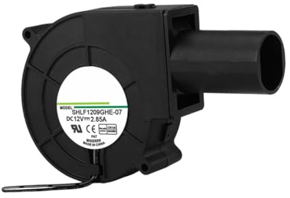 Baoblaze BBQ Blower Wood Stoves Blower Electric 12V Lightweight, without Power Adapter Fire Blower Air Blower for Bellows Camping