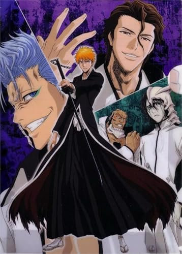 CYQFEZ Puzzle 1000 Teile Japanese Animes Kurosaki Bleachs Posters Decompression Game for Adult Toys Wz323Yp