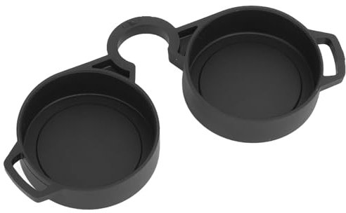 Okular Objektivkappen, Schützende Okular Objektivkappen aus Gummi Fernglas Regenschutzabdeckung für Außendurchmesser 42-45 Mm, Dicke 15 Mm