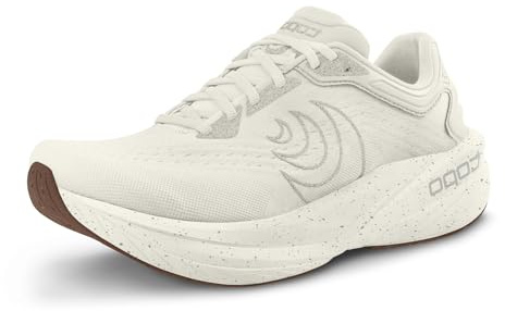 Topo Athletic Men's Phantom 4 Lightweight Comfortable 5MM Drop Road Running Shoes, Athletic Shoes for Road Running, Salt/Natural, 5 UK