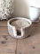 White Wash Rattan Placemats Set of 2/ Set of 6 Coasters/Tray/Cutlery Tray/Cutlery and Condiment Caddy Holder (Coasters Set of 6 (10cm diameter))