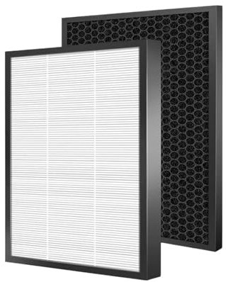 Air Purifier Filter HEPA & Carbon Filter, Compatible For Coway AP-1511FHE AP-1503CHE, Air Purifier Accessories