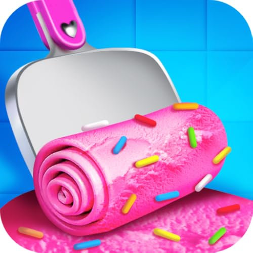 Dessert Maker DIY - Frozen Ice Cream Rolls Food and Cooking Games