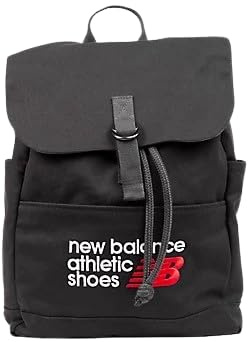 New Balance Canvas Backpack - Schwarz, Größe One Size BK - Black One Size