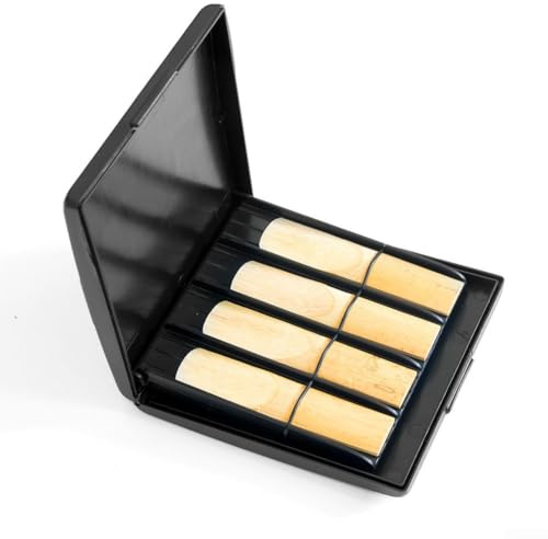 Für Saxophon Reed Holder Case Wasserdicht mit 8 Fächern Unverzichtbar für Musiker