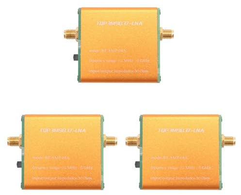 Vjsujehgy 3X 100K-6GHz all Band Amplificatore HF FM VHF UHF Preamplificatore Amplificatore Un Guadagno Ultra-Basso di Alta Linearità