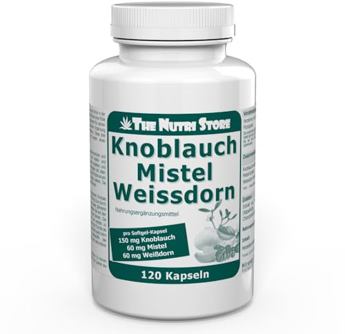 Knoblauch Mistel Weissdorn Kapseln 120 Stk.