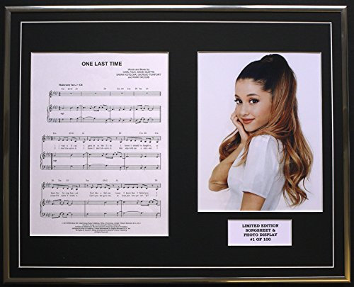 Ariana Grande Liedbogen & Foto, Limitierte Auflage, One Lasttime