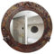 Nagina International Rustikaler Kupferspiegel, Schiffswrack, hochwertiger nautischer Bullaugenspiegel, nautischer Badezimmerspiegel (Aluminiumspiegel, 50,8 cm)